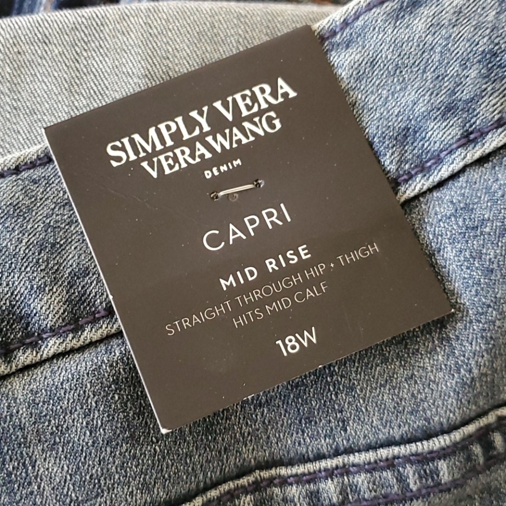 Simply Vera Capri, mid rise 18W